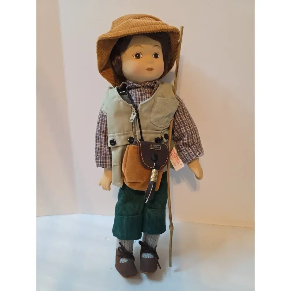 Vintage Porcelain Head And Hands Doll 12.5